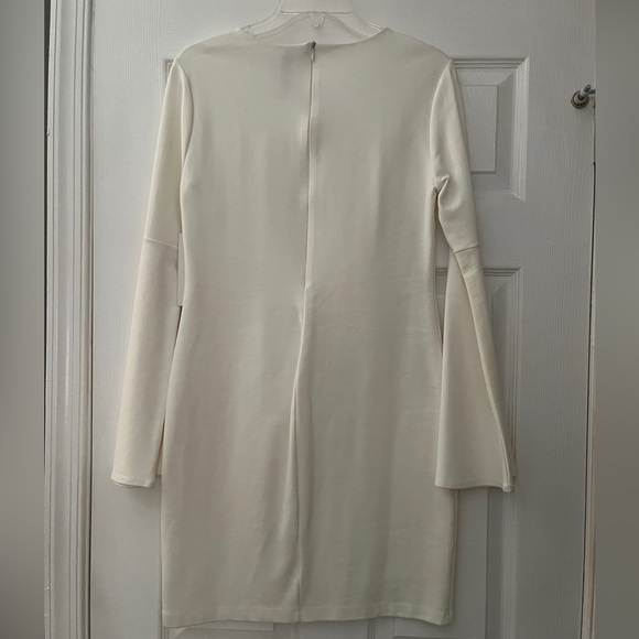 NWT - design lab by Lord & Taylor off white mini dress - Picture 12 of 13
